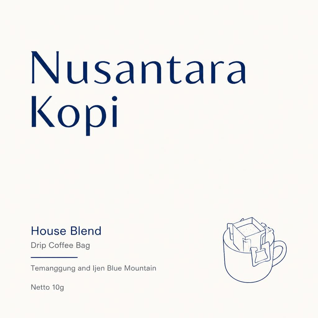 Nusantara Kopi - Drip Coffee Bag (House Blend)
